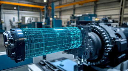 AI systems analyzing vibration data for machinery health monitoring.