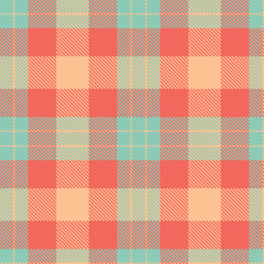 Modern Seamless Tartan in Iridescent Pale Teal tones Textile Design Variant 1152