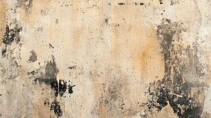 Fototapeta premium Abstract Beige and Black Wall Texture: A Grunge Background Image
