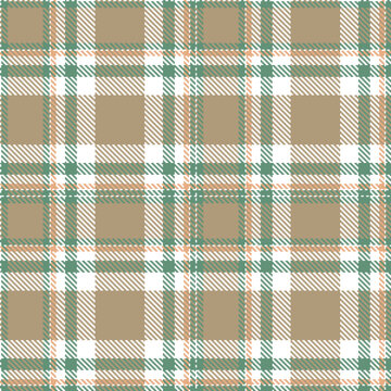 Modern Seamless Tartan in Pastel White tones Textile Design Variant 1337