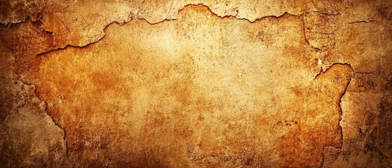 Obraz premium A textured background featuring cracked, weathered surfaces in earthy tones, resembling old plaster or stone.