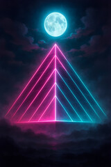 Neon Pyramid