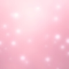 Light pink background with snowflakes natural lighting beautiful and elegant