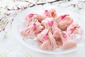 さくらそうめん　さくら素麺　桜そうめん