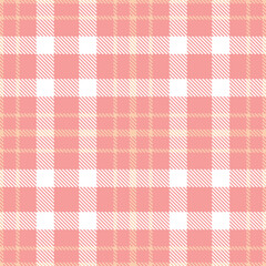 Modern Seamless Tartan in Metallic Blush tones Textile Design