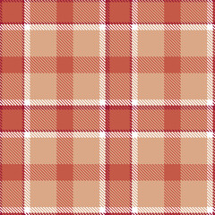 Modern Metallic Cranberry Seamless Tartan Textile Design
