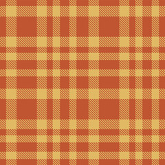 Cool Terra Cotta Seamless Tartan with Iridescent Desert accents Textile Design