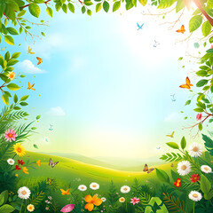 Green Energy and Nature Conservation Background