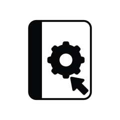 Manual Vector icon