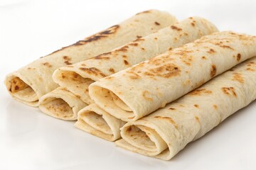 Delicious Golden-Brown Flatbreads Perfect for Wraps and Meals
