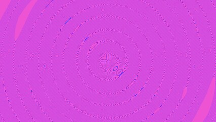 Abstract circular pattern of magenta and lavender