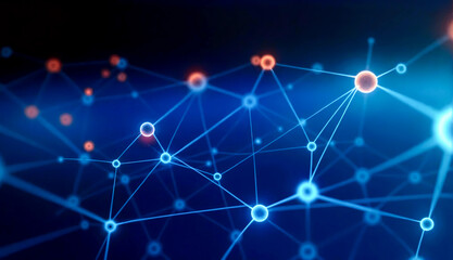 abstract network background