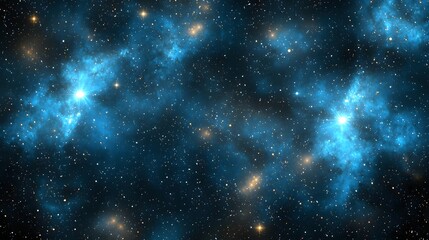 Fototapeta premium Captivating view of a spiraling galaxy filled with dazzling stars and cosmic dust floating in the infinite universe