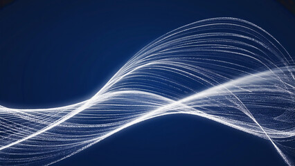 Abstract Fluid Lines: An elegant display of flowing lines creates a mesmerizing visual experience, showcasing movement and fluidity in a captivating composition