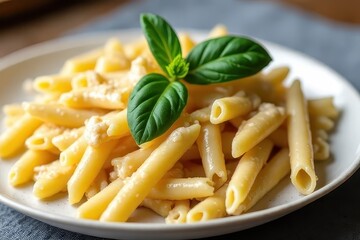 Almond-Basil Pesto Creamy Pasta