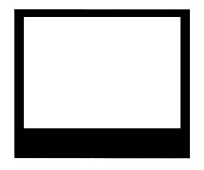Obraz premium polaroid photo frame