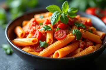 Tasty Tomato-Veggie Pasta Dish