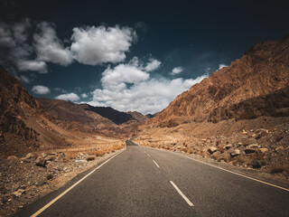 Ladakh is land of high passes has beautiful landscapes and is a famous tourist destination. It has high mountains, rives, passes and cold desert.  Bike rides are fun in the amazing weather of Ladakh.