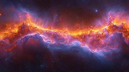 Fototapeta premium cosmic jet stream