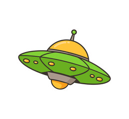 Ufo flying spaceship