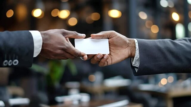 Importance of Networking through Professional Exchange of Business Cards