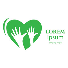 health and hand hygiene care logo design