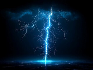 Lightning Storm Night Sky