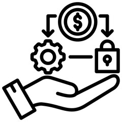 Expense Reduction Icon