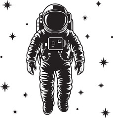 astronaut flat icon. elements of space icon. signs, symbols collection, simple icon for websites, web design, mobile app 