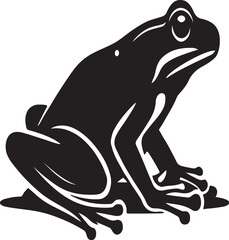 Naklejka premium frog vector illustration