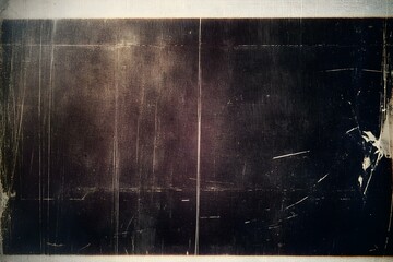 Old retro dirty scratched film scan for textures and overlays design with scratches; abstract image of an art texture background
