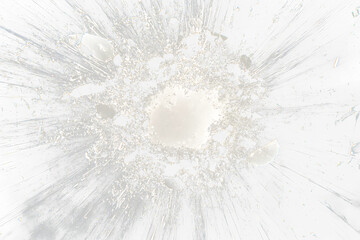 White explosion on Transparent background.