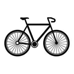 Fototapeta premium A bicycle silhouette, Vector Art & Illustration