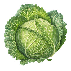 Cabbage image in PNG format