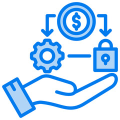 Obraz premium Expense Reduction Icon