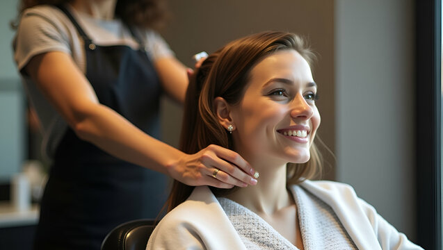 Luxury Hair Spa Experience: Relaxing Hair Wash by Professional Hairstylist