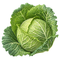 Cabbage image in PNG format