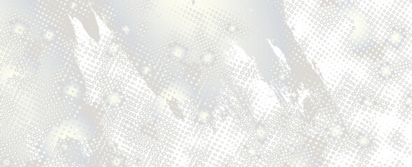 Halftone white color pattern gradient grunge texture background. Dot pop art comic sport style vector illustration. grunge vector dots