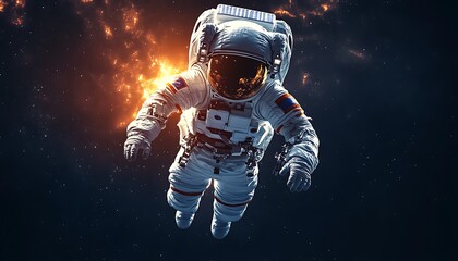 Astronaut in Space Suit.