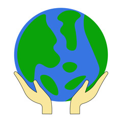 Earth day design ellements