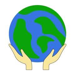 Earth day design ellements