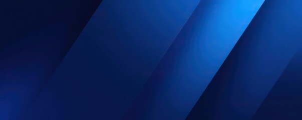 Dark blue abstract background with light stripes and overlapping layers, geometric pattern, luxury design,  layers,  minimal