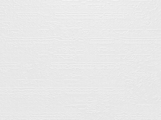 Abstract clean white texture wall 3d rendering illustration. Rough structure surface as paper, plaster or cement background for text space creative design artwork.