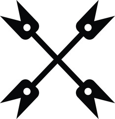 Art silhouette vector style with white background