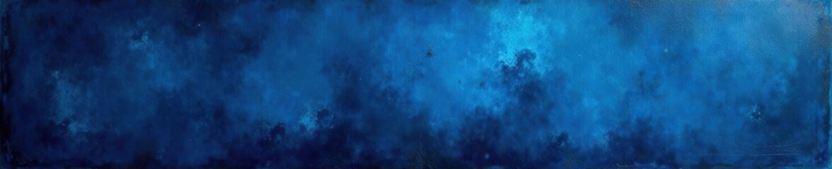 Obraz premium Dark blue grunge painting with a glossy finish, perfect for adding a touch of drama to design projects, grunge, texture