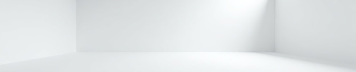 Empty white studio room with blank walls and floors,  white,  space