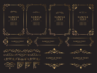 アンティーク　ビンテージ　フレーム飾り枠
