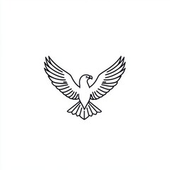 Fototapeta premium Soaring Eagle Logo