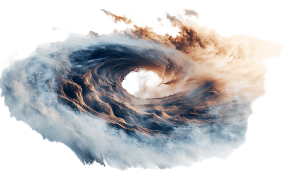 gray tornado, PNG transparent background