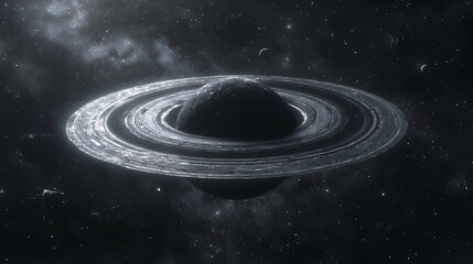 Fototapeta premium exoplanetary rings